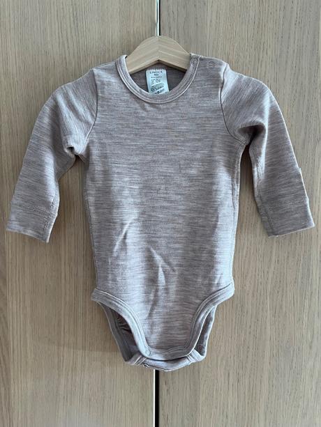Rastúce merino body s dlhým rukávom, lindex,74