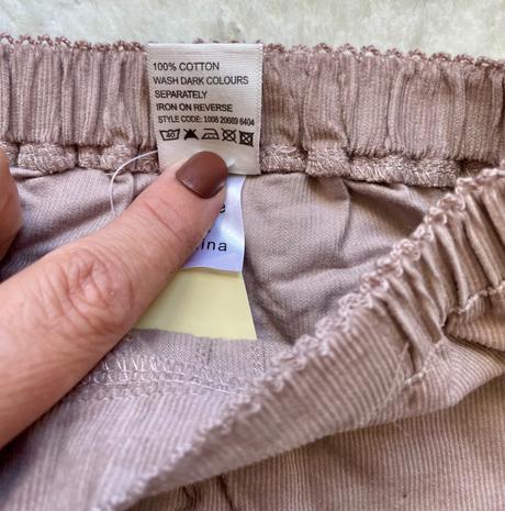 Ruzove mencestrove nohavice s vreckami, tiny ted,74