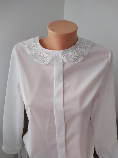 Biela snehovou košieľka,blúzka xs/s aj menšie m, s