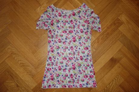 Kvietkovaná blúzka, zara,m