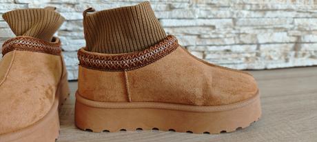 Semišové čižmy/ našuchovačky, štýl "ugg", sinsay,39