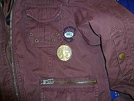 Kabát na chladné prech.dni+miernu zimu, m