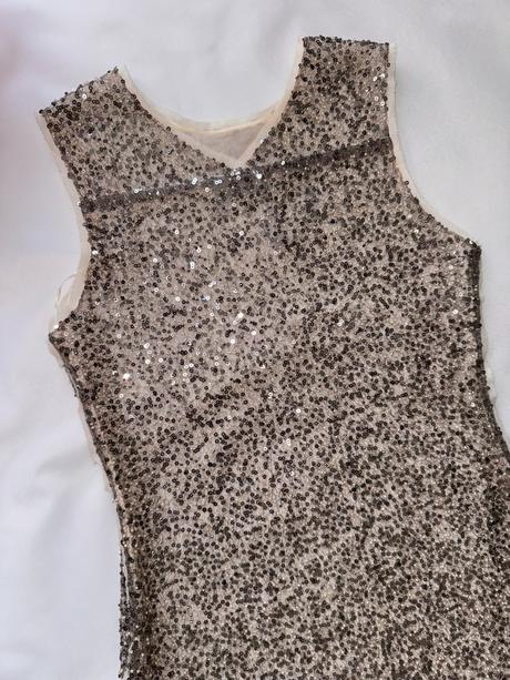 Zara - luxusné flitrové šaty, zara,s