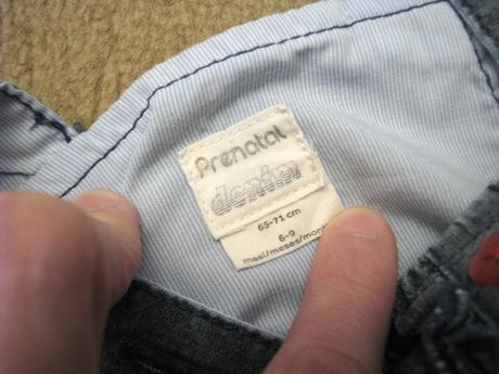 Rifľové šatičky, prénatal,74