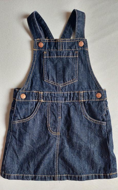 Riflove šaty sukňa na traky 86, h&m,86