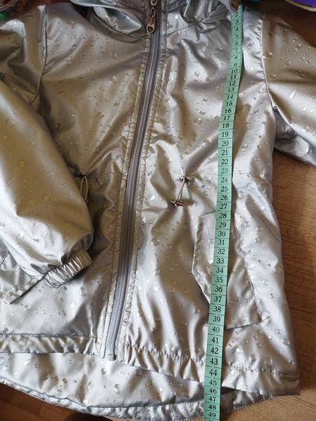 Dievčenská prechodná bundička premeraná viď. foto, 104