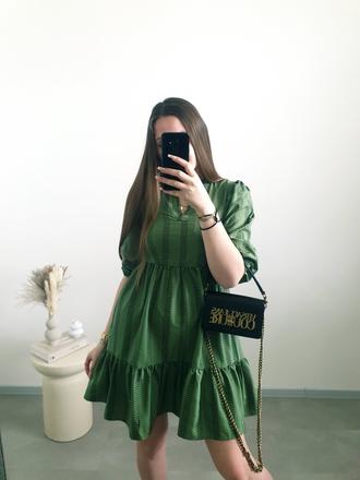 Zelené šaty xs, xs