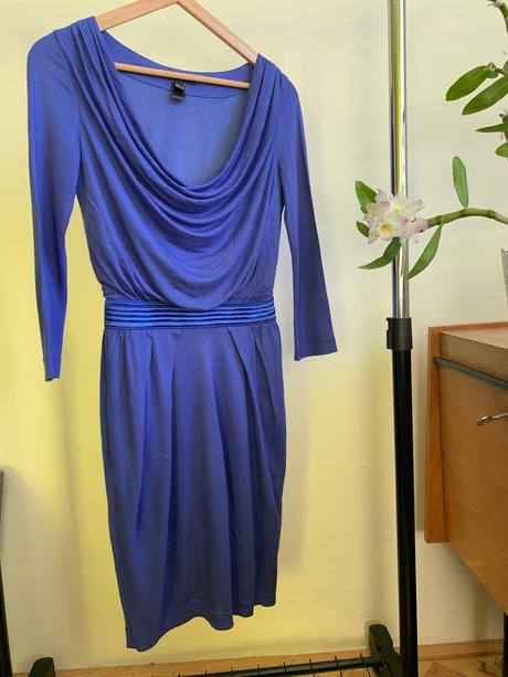 Kralovsky modre saty mango s, mango,s