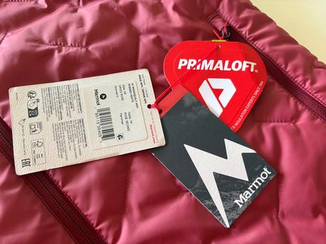 Kvalitna funkcna damska primaloft bunda zn. marmot, 34 / 36 / s / xs