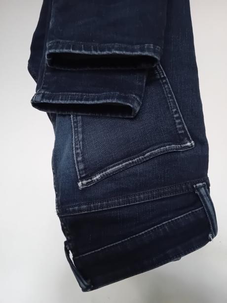 Tmavomodré skinny rifle 28/32, c&a,28