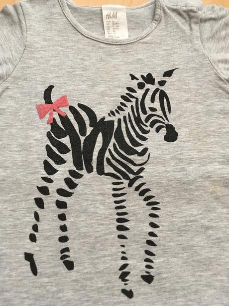 Sede tricko so zebrou h&m, h&m,86