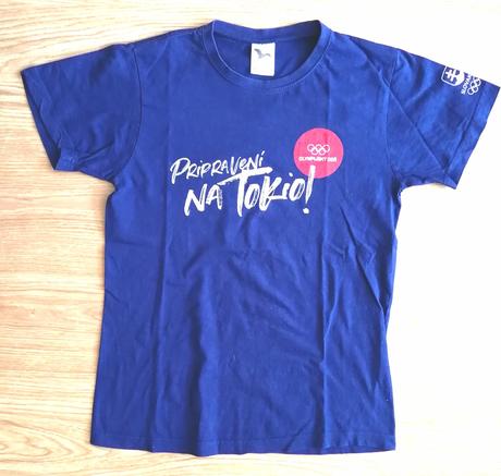 Modré tričko oh tokio, veľ. s, darujem, s