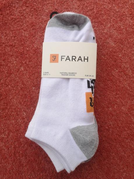 Farah ponožky 5 párov veľkosť 39-45, 39 / 40 / 42 / 44 / 46