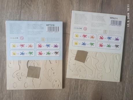 3d puzzle (už s poštou), 