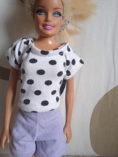 Trička pre barbie,