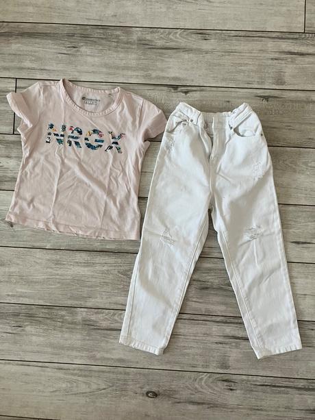 Rifle a tričko, zara,122