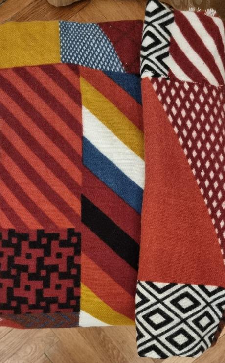 Veľký zimný nový "šál-šatka", reserved