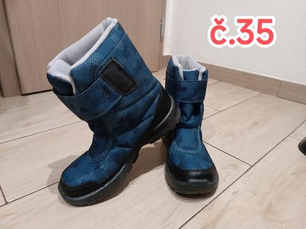 Zimné čižmy c.35, decathlon,35