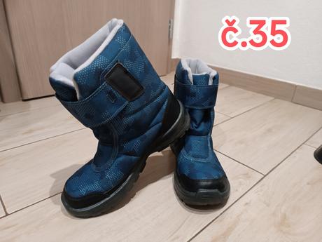 Zimné čižmy c.35, decathlon,35