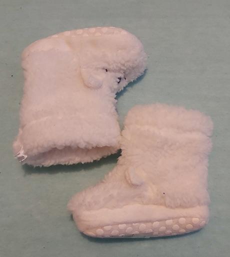 Papučky biele h&m 14/15, h&m,<17