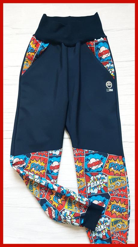 Softshellové nohavice, 92 - 170