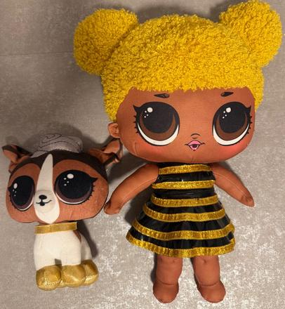 Veľká bábika lol so psíkom,