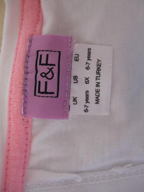 Dievčenské tričko, 122, f&f,122