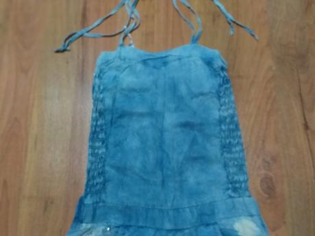 Riflový overal s 3/4 nohavicami s, s