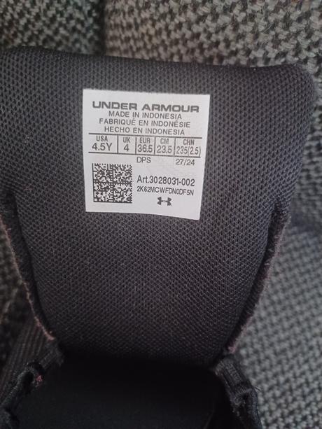 Tenisky under armour v top stave, under armour,36