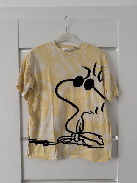 Dievčenske tričko peanuts, h&m,152
