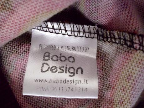 Baba design tričko-tunika-šaty, s