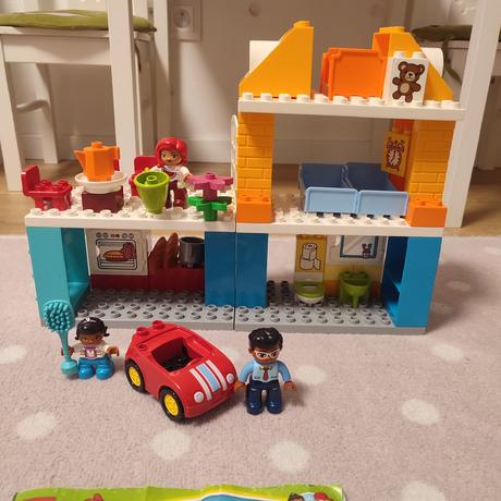 Lego duplo farma, veterinár, dom, stavebné stroje, 