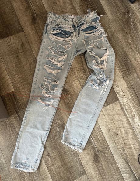 Rofle roztrhane bershka, bershka,32