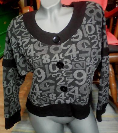 Moderny sveter - bavlneny, xl