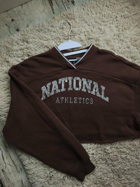 Crop mikina z h&m, h&m,s