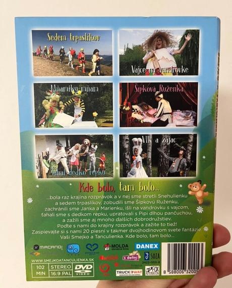 Smejko a tanculienka dvd, 