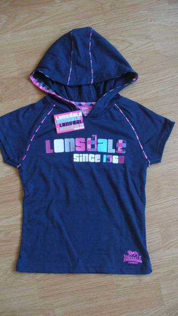 Nové lonsdale tričko, lonsdale,116