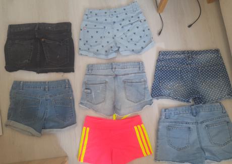 Takmer nové krátke nohavice kúpené v rakúsku, nose, 134
