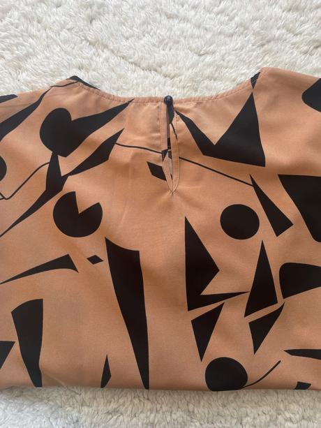 Bledohneda suprava s geom.tvarmi, xl