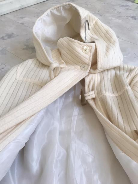 Luxusný 3/4 kabát m/l, l