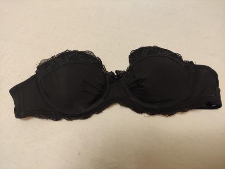Čierna podprsenka- pošta grátis, h&m,70b