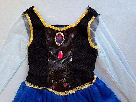 Anna frozen licenčný karnevalový kostým 110-116,