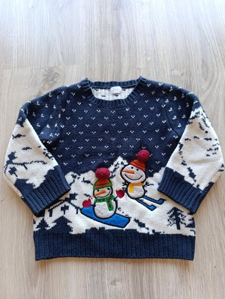 Chlapčenský zimný sveter, f&f,98