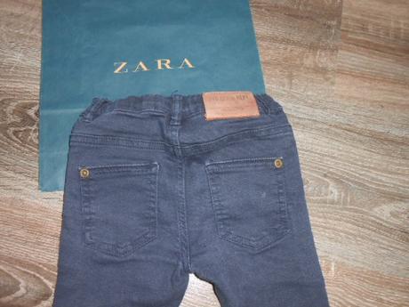 Zara tmavomodre nohavice č. 86, zara,86