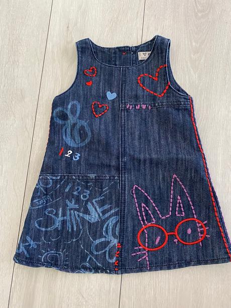 Riflove šatky, next,80