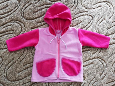 Nenosená flísová mikina, 92