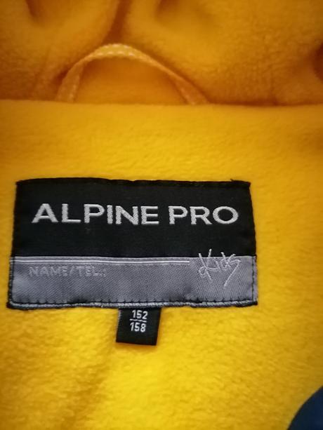 3x oblečená alpine pro bunda, alpine pro,152