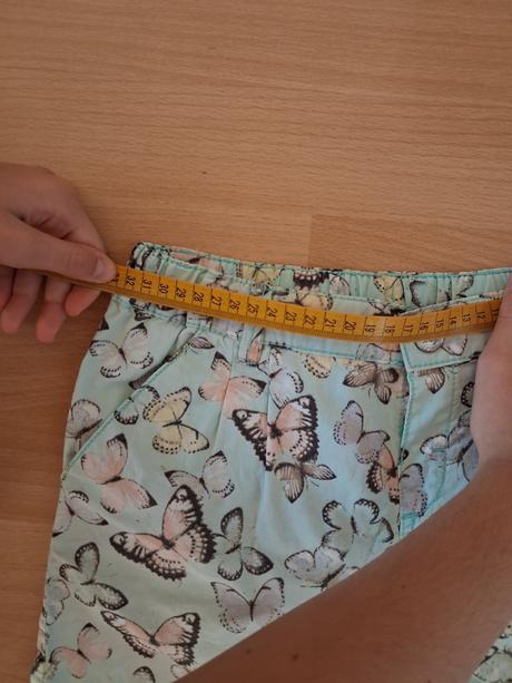 Dievčenské šortky, h&m,134