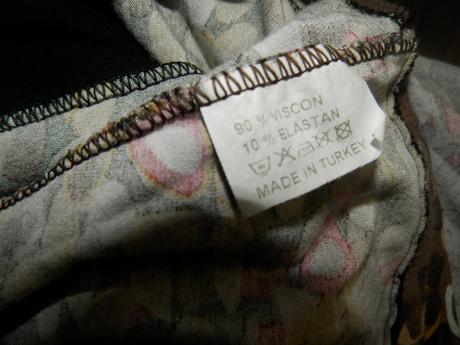 Elastické predĺžené tričko s prackou s, s