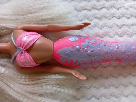1996 bubbling mermaid barbie morská panna, 